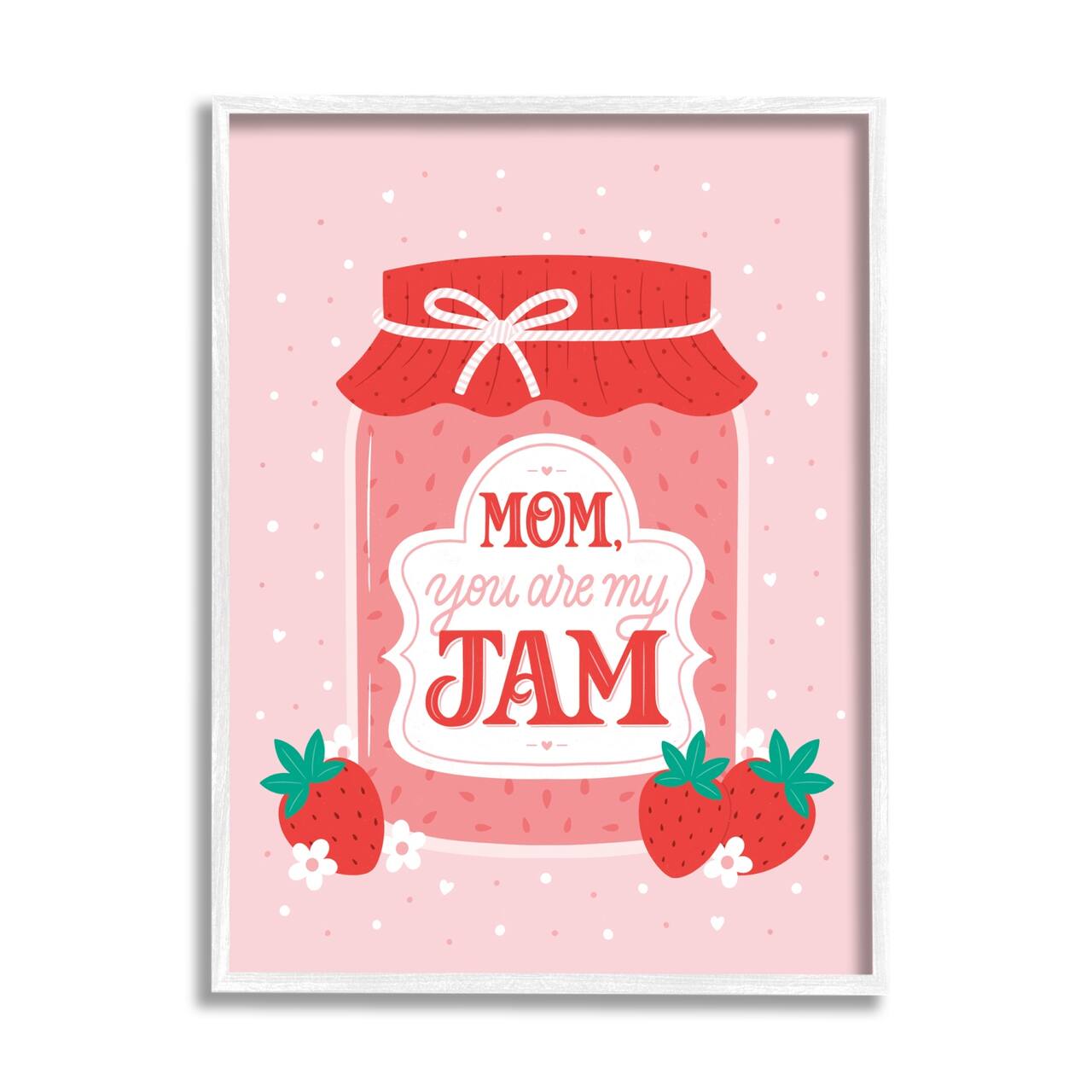 Stupell Industries Mom You Are My Jam Phrase Framed Giclee Art
